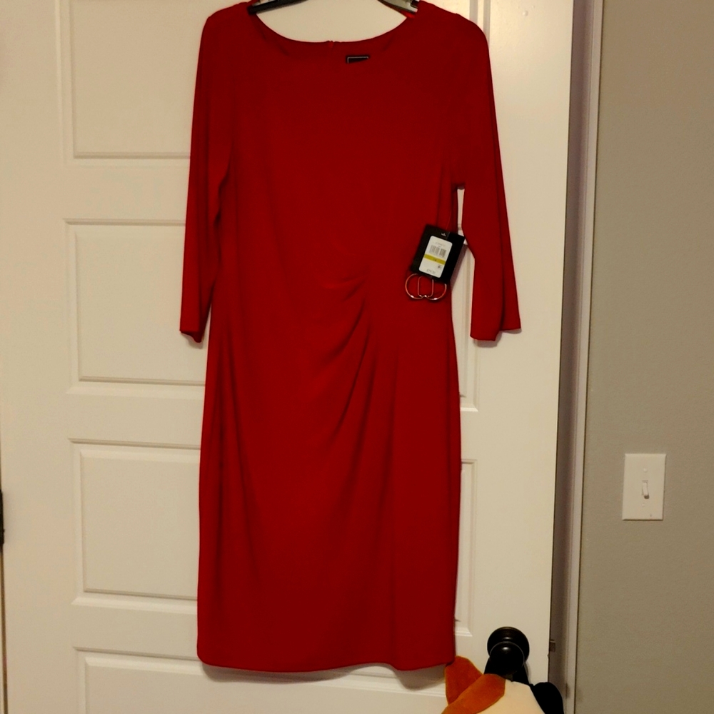 Red dress